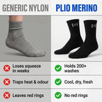 Plio — Compression Socks (Australian Merino Wool)